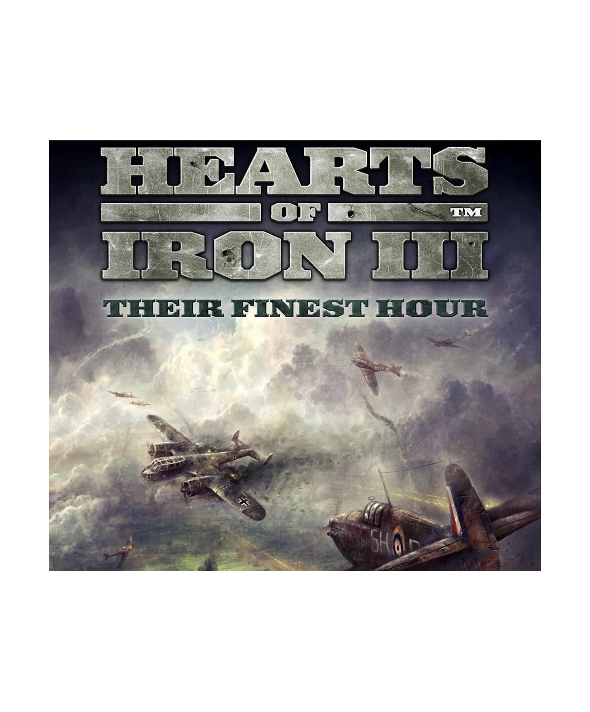 Hearts of Iron III - Their Finest Hour DLC Steam Key GLOBAL